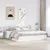 Produktbild 3 för Sängram med huvudgavel vit 180x200 cm massiv furu