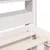 Produktbild 9 för Sängram utan madrass vit 150x200 cm massiv furu