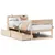 Produktbild 2 för Sängram utan madrass 90x190 cm massiv furu