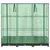 Produktbild 4 för Odlingslåda med växthusöverdrag rottinglook 120x40x123 cm