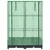 Produktbild 4 för Odlingslåda med växthusöverdrag rottinglook 80x40x123 cm