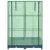 Produktbild 4 för Odlingslåda med växthusöverdrag rottinglook 80x40x123 cm