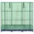 Produktbild 4 för Odlingslåda med växthusöverdrag rottinglook 120x40x123 cm