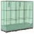 Produktbild 6 för Odlingslåda med växthusöverdrag rottinglook 120x40x123 cm