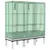 Produktbild 6 för Odlingslåda med växthusöverdrag rottinglook 120x40x140 cm