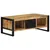 Produktbild 3 för Soffbord 90x50x36 cm massivt grovt mangoträ