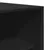 Produktbild 7 för Garderob svart 80x50x200 cm konstruerat trä