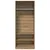 Produktbild 4 för Garderob ek 80x50x200 cm konstruerat trä