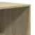Produktbild 7 för Garderob sonoma-ek 50x50x200 cm konstruerat trä