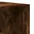 Produktbild 7 för Garderob rökfärgad ek 50x50x200 cm konstruerat trä