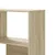 Produktbild 8 för Bokhylla hörn 4 hyllplan sonoma-ek 85x85x140 cm konstruerat trä