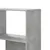 Produktbild 8 för Bokhylla hörn 4 hyllplan betonggrå 85x85x140 cm konstruerat trä