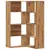 Produktbild 2 för Bokhylla hörn 4 hyllplan ek 85x85x140 cm konstruerat trä
