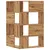 Produktbild 6 för Bokhylla hörn 4 hyllplan ek 85x85x140 cm konstruerat trä