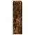 Produktbild 5 för Bokhylla rökfärgad ek 102x32x108 cm konstruerat trä