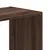 Produktbild 7 för Bokhylla brun ek 102x32x108 cm konstruerat trä