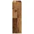 Produktbild 5 för Bokhylla åldrat trä 102x32x108 cm konstruerat trä