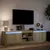 Produktbild 5 för Tv-bänk med LEDs sonoma-ek 180x34x50 cm konstruerat trä