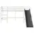 Produktbild 5 för Loftsäng utan madrass vit 80x200 cm massiv furu