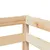 Produktbild 9 för Loftsäng utan madrass 90x200 cm massiv furu