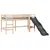 Produktbild 4 för Loftsäng utan madrass 90x190 cm massiv furu
