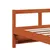 Produktbild 8 för Dagbädd utan madrass vaxad brun 90x200 cm massiv furu