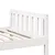 Produktbild 8 för Barnsäng utan madrass vit 75x190 cm massiv furu