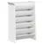 Produktbild 2 för Odlingshylla för örter vit 69x40x101,5 cm massiv furu