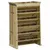 Produktbild 2 för Odlingshylla för örter 69x40x101,5 cm impregnerad furu
