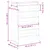 Produktbild 10 för Odlingshylla för örter vit 69x40x101,5 cm massiv furu