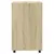 Produktbild 5 för Skåp med hjul sonoma-ek 60x48x81 cm konstruerat trä
