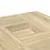 Produktbild 7 för Soffbord sonoma-ek 80x80x40 cm konstruerat trä