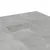 Produktbild 7 för Soffbord betonggrå 80x80x40 cm konstruerat trä