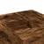 Produktbild 7 för Soffbord rökfärgad ek 80x80x40 cm konstruerat trä