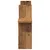 Produktbild 5 för Vägghyllor 2 st åldrat trä 38x12x38 cm konstruerat trä