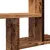 Produktbild 8 för Vägghyllor 2 st åldrat trä 38x12x38 cm konstruerat trä