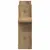Produktbild 5 för Vägghyllor 2 st ek 38x12x38 cm konstruerat trä
