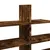 Produktbild 7 för Vägghylla rökfärgad ek 124,5x18x60,5 cm konstruerat trä
