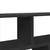Produktbild 8 för Vägghylla svart 100x25x50 cm konstruerat trä