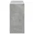 Produktbild 5 för Vägghylla betonggrå 100x25x50 cm konstruerat trä