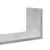 Produktbild 7 för Vägghyllor 3 st betonggrå 58x18x18 cm konstruerat trä