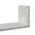 Produktbild 8 för Vägghyllor 3 st betonggrå 58x18x18 cm konstruerat trä