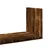 Produktbild 7 för Vägghyllor 3 st rökfärgad ek 58x18x18 cm konstruerat trä