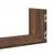 Produktbild 8 för Vägghyllor 3 st brun ek 58x18x18 cm konstruerat trä