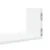 Produktbild 8 för Vägghyllor 3 st vit 80x18x18 cm konstruerat trä