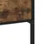 Produktbild 8 för Sängram utan madrass metall rökfärgad ek 150x200 cm
