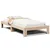 Produktbild 2 för Sängram utan madrass 90x190 cm massiv furu