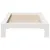 Produktbild 4 för Sängram utan madrass vit 90x190 cm massiv furu