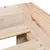 Produktbild 6 för Sängram utan madrass 75x190 cm massiv furu
