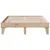 Produktbild 4 för Sängram utan madrass 140x190 cm massiv furu